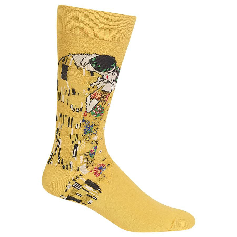 The Kiss (Yellow) Men's Crew Sock