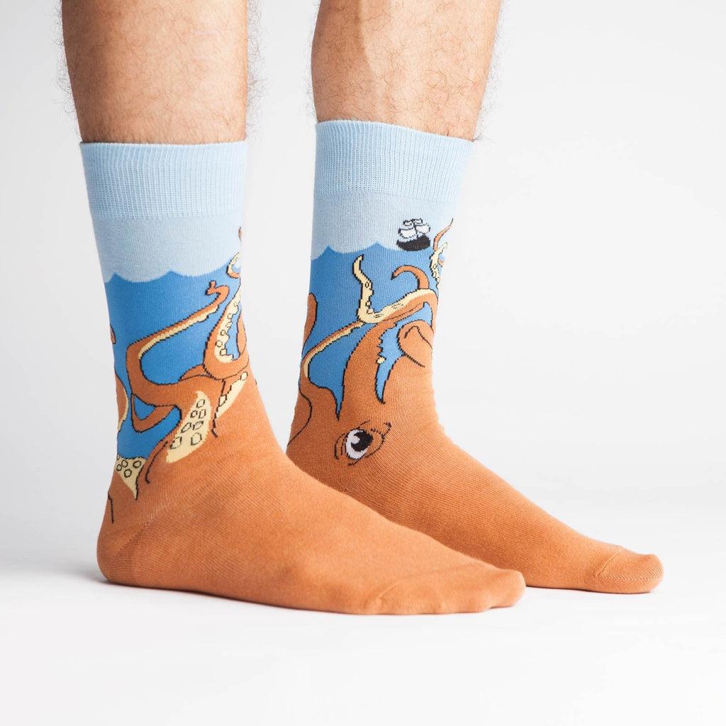 Squid-O Men's Crew Sock