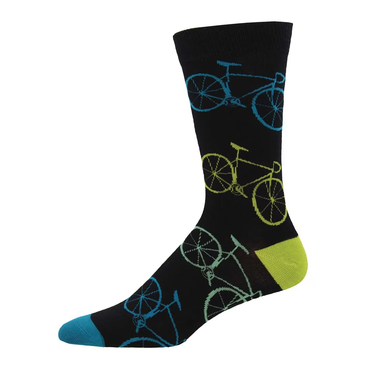 Fixie (Black) Bamboo Crew Sock L/XL