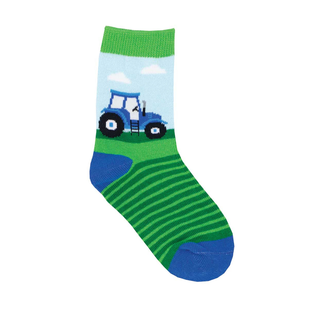 "Right On Trac, Tractor Kids' Crew Socks (Age 2-4)"