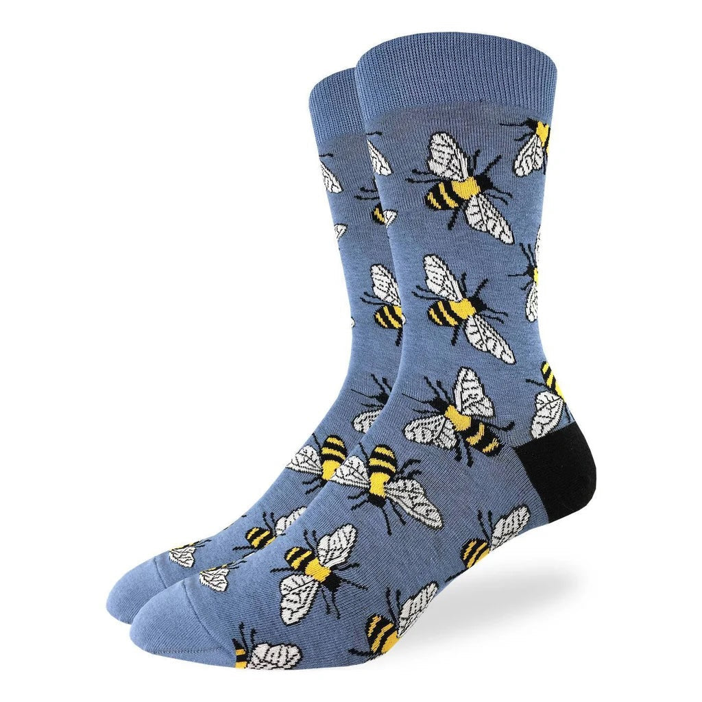 Bees King Size Crew sock (13-14+)