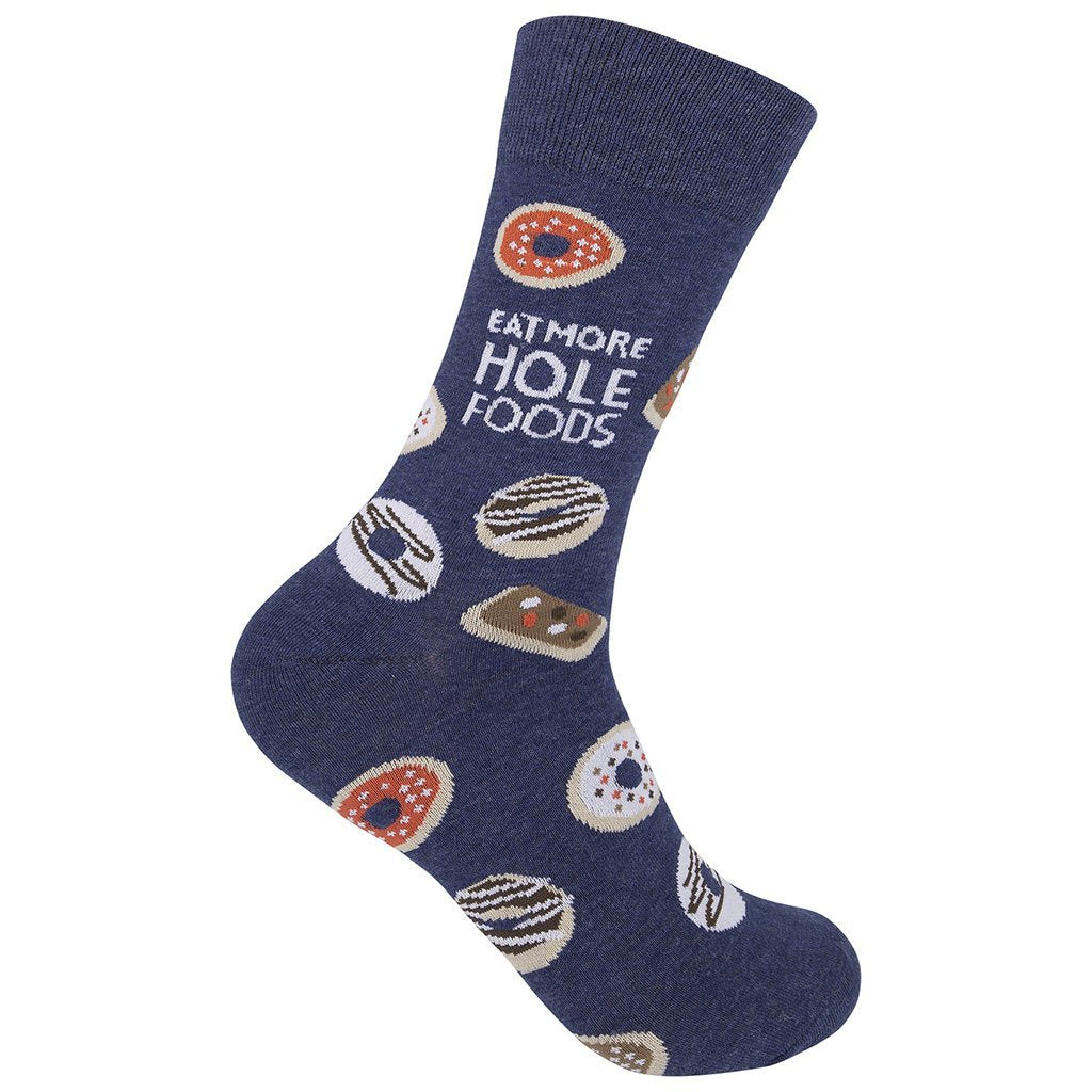 Eat More Hole Foods Unisex Crew Socks